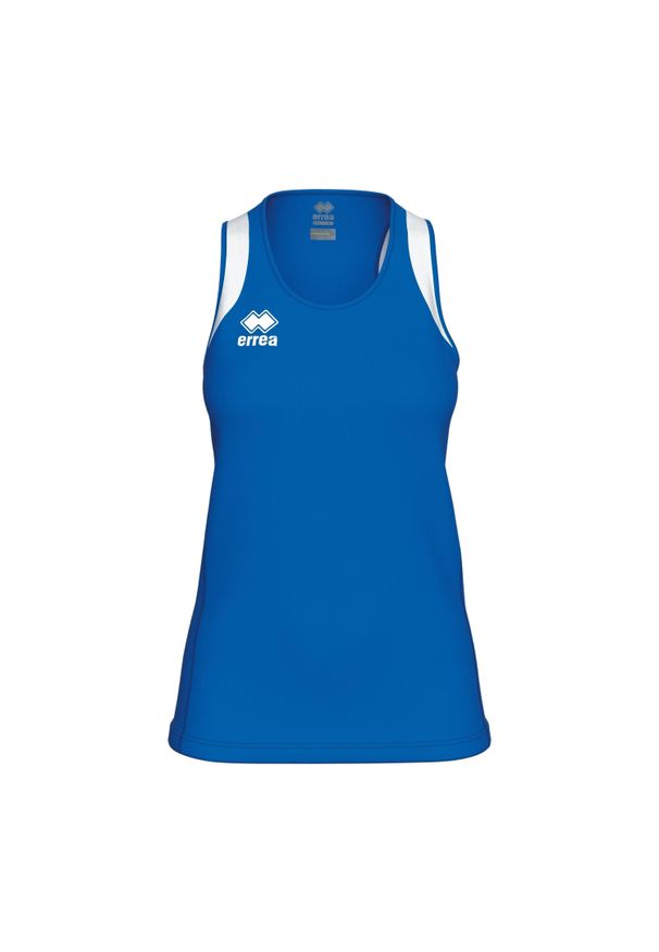 ERREA - Damski tank top Errea Starter. Kolor: niebieski, wielokolorowy, biały
