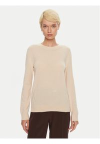 BOSS - Boss Sweter Feganasi 50492551 Żółty Regular Fit. Kolor: żółty. Materiał: wełna #1