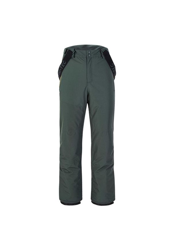 Hi-tec - Spodnie narciarskie męskie Hi-Tec Idris, Rozmiar L. Materiał: poliester, materiał. Sezon: zima. Sport: narciarstwo