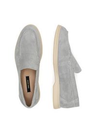 Gino Rossi Mokasyny LORELLA 26220 Szary. Kolor: szary. Materiał: skóra, zamsz #5