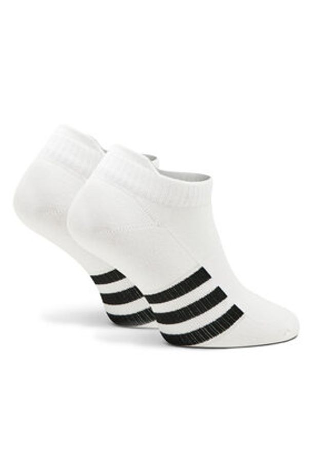 Adidas - adidas Skarpety wysokie unisex Performance Light Low Socks 3 Pairs HT3440 Biały. Kolor: biały. Materiał: bawełna