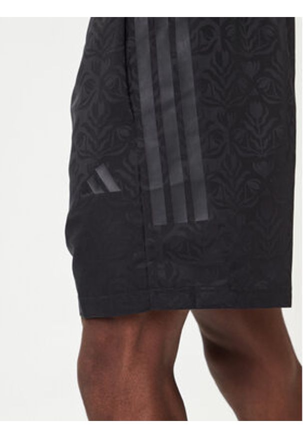 Adidas - adidas Szorty sportowe Common Goal JM1755 Czarny Regular Fit. Kolor: czarny. Materiał: syntetyk. Styl: sportowy