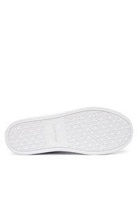 Calvin Klein Sneakersy Classic Cup Mid Laceup Zip Lth YM0YM01428 Biały. Kolor: biały. Materiał: skóra #5
