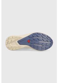 salomon - Salomon buty Impulse damskie kolor fioletowy. Kolor: fioletowy. Materiał: materiał. Szerokość cholewki: normalna. Wzór: geometria #2