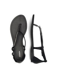 DeeZee Sandały KL-F103-58 Czarny. Kolor: czarny. Materiał: skóra #8