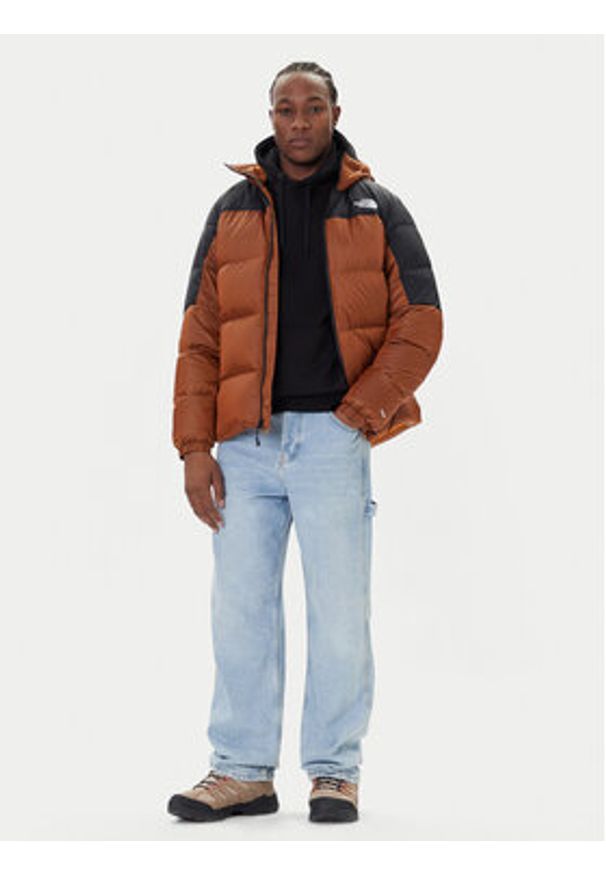 The North Face Kurtka puchowa Diablo 2.0 NF0A8992 Beżowy Regular Fit. Kolor: beżowy. Materiał: syntetyk