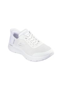 skechers - Tenisówki Skechers Model Slip-ins Go Walk Flex Kolor Biały. Kolor: biały. Materiał: materiał, syntetyk. Szerokość cholewki: normalna. Sport: turystyka piesza