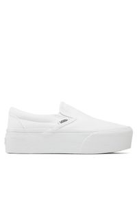 Vans Tenisówki Classic Slip-O VN0A7Q5RW001 Biały. Kolor: biały. Materiał: materiał