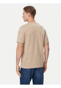 TOMMY HILFIGER - Tommy Hilfiger T-Shirt MW0MW43226 Beżowy Regular Fit. Kolor: beżowy. Materiał: bawełna #2