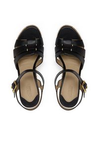 Lauren Ralph Lauren - LAUREN RALPH LAUREN Espadryle Soffia 802953961002 Czarny. Kolor: czarny. Materiał: skóra #2