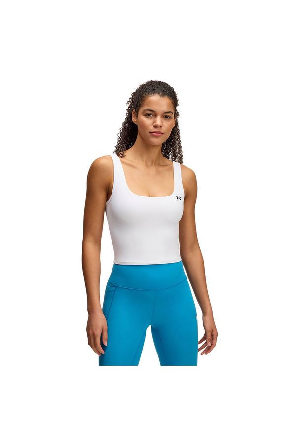 Koszulka treningowa damska Under Armour Motion Tank. Kolor: biały