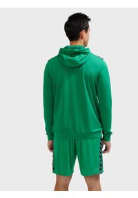 Bluza z kapturem sportowa Hummel Authentic Poly Zip Hoodie. Typ kołnierza: kaptur. Kolor: zielony. Sport: fitness