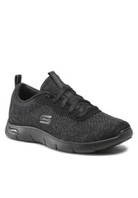 skechers - Skechers Sneakersy Lavish Wish 104272/BBK Czarny. Kolor: czarny. Materiał: materiał #8