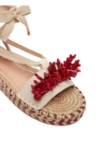 Liu Jo Espadryle Paros 02 SA6101 T6948 Beżowy. Kolor: beżowy. Materiał: materiał #4