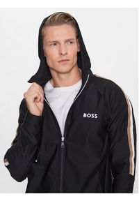 BOSS - Boss Bluza 50504552 Czarny Regular Fit. Kolor: czarny. Materiał: syntetyk #5