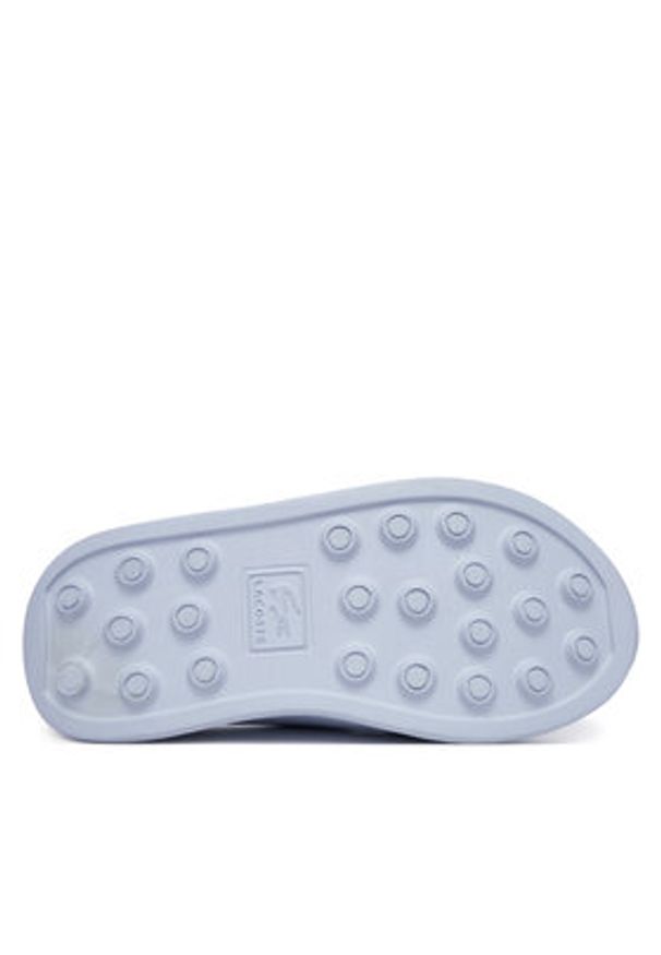 Lacoste Klapki Meduz 51CFA0002 LB2 Niebieski. Kolor: niebieski. Materiał: syntetyk