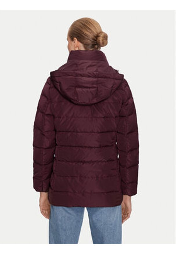 TOMMY HILFIGER - Tommy Hilfiger Kurtka puchowa WW0WW43600 Fioletowy Regular Fit. Kolor: fioletowy. Materiał: syntetyk