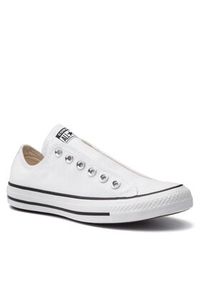 Converse Trampki Chuck Taylor All Star Slip 164301C Biały. Kolor: biały. Materiał: materiał #5