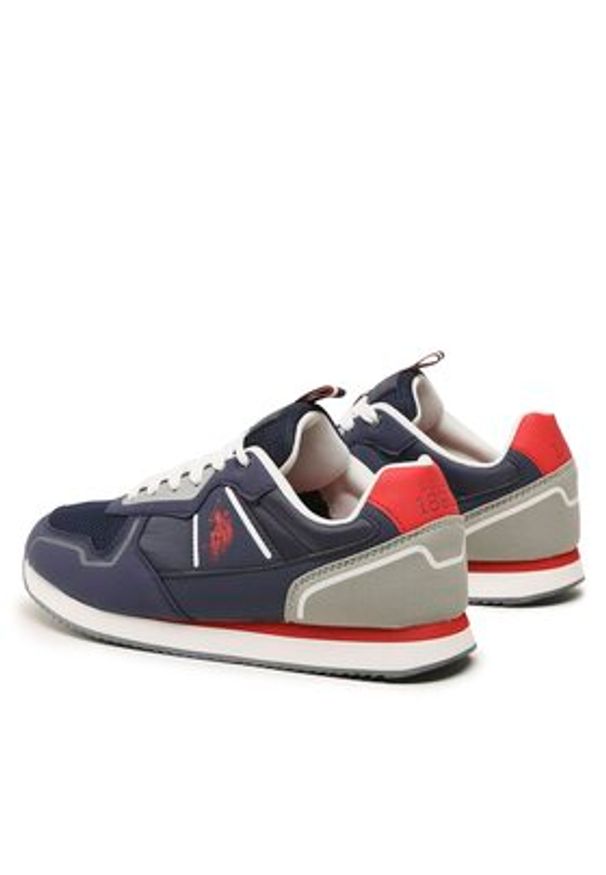 U.S. Polo Assn. Sneakersy Nobil NOBIL004C Niebieski. Kolor: niebieski. Materiał: materiał