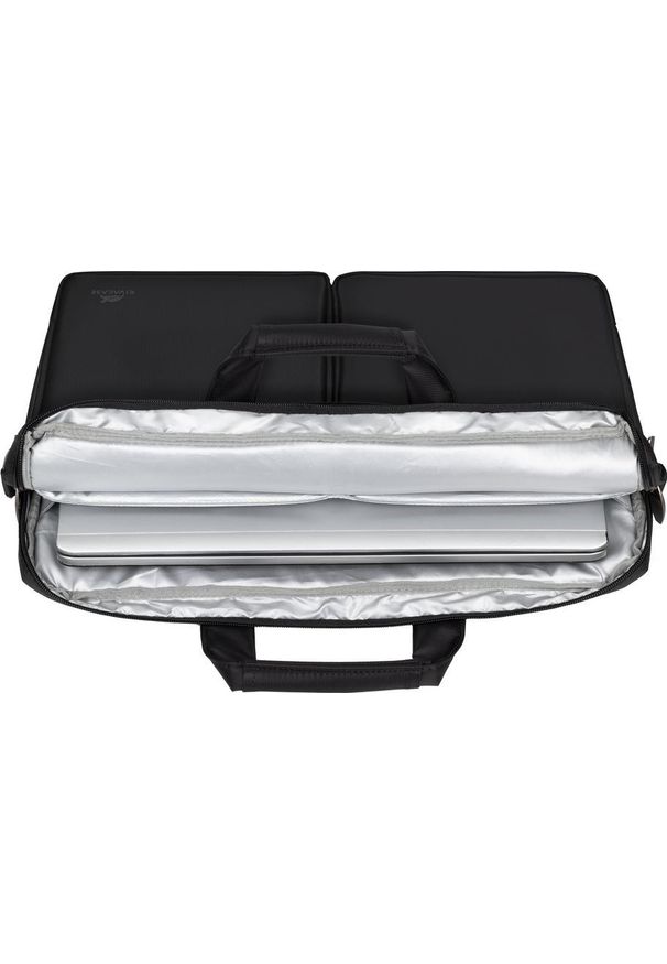 RIVACASE - Torba Rivacase 8550 czarny. Kolor: czarny. Materiał: poliester. Styl: młodzieżowy, elegancki