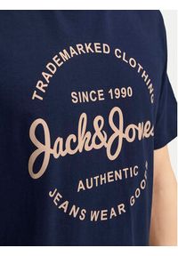Jack & Jones - Jack&Jones T-Shirt Forest 12247972 Granatowy Standard Fit. Kolor: niebieski. Materiał: bawełna, syntetyk #4