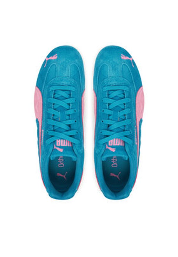 Puma Sneakersy Speedcat OG 398846 43 Niebieski. Kolor: niebieski. Materiał: skóra, zamsz