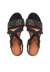 Jenny Fairy Sandały WS21128-05 Czarny. Kolor: czarny. Materiał: materiał #2