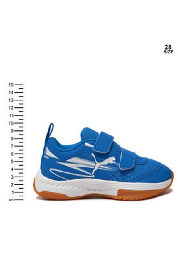 Puma Buty halowe Varion II V Jr 108106 03 Niebieski. Kolor: niebieski. Materiał: materiał