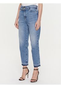 Pinko Jeansy Flexi Maddie 100232 A0FX Niebieski Mom Fit. Kolor: niebieski #1