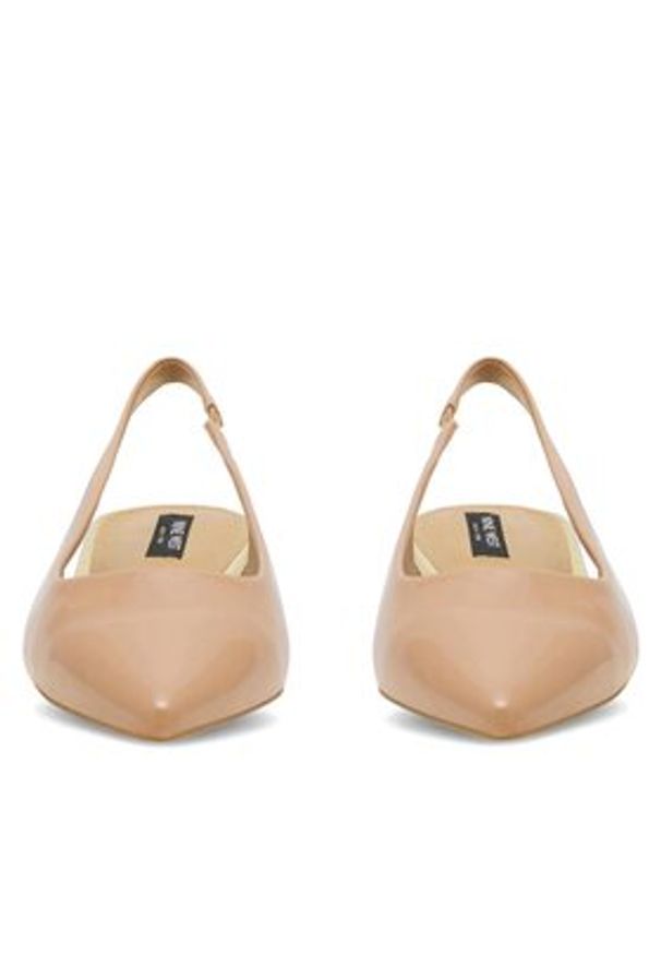 Nine West Sandały WFA2609-1 Różowy. Kolor: różowy. Materiał: skóra