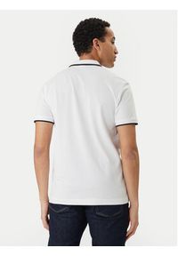 Jack & Jones Polo Fusion 12289953 Biały Regular Fit. Typ kołnierza: polo. Kolor: biały. Materiał: syntetyk #2