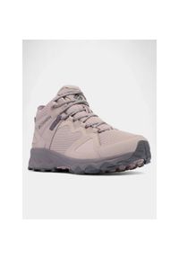 columbia - Buty turystyczne damskie Columbia Peakfreak Hera Mid Outdry. Kolor: wielokolorowy, fioletowy, szary