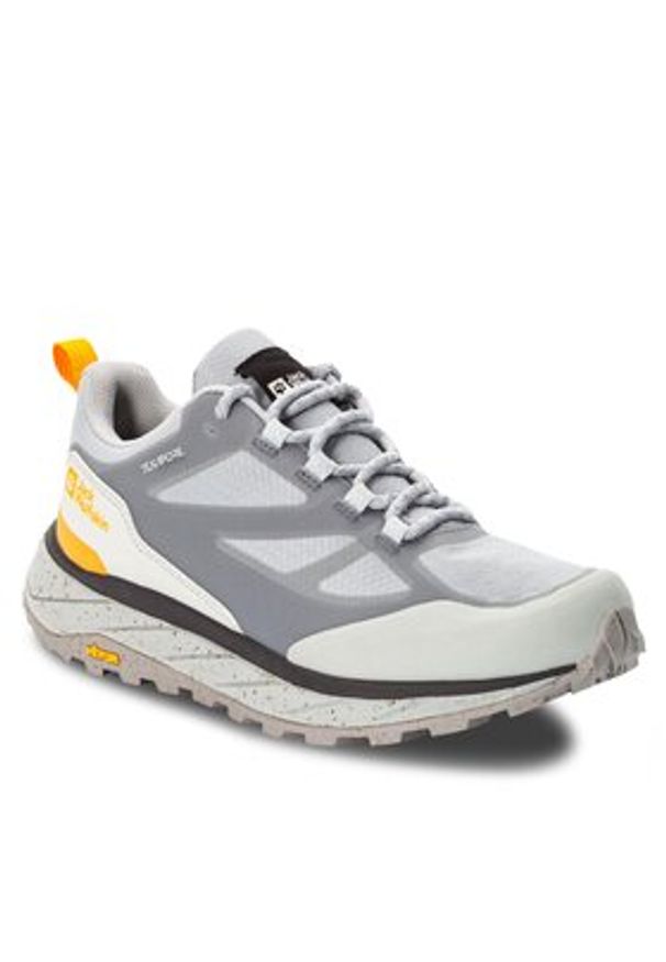 Jack Wolfskin Sneakersy Terraventure Texapore Low M 4051621 Szary. Kolor: szary. Materiał: materiał