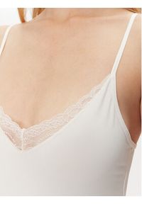 YSABEL MORA Top 19048 Écru Slim Fit. Materiał: syntetyk #3