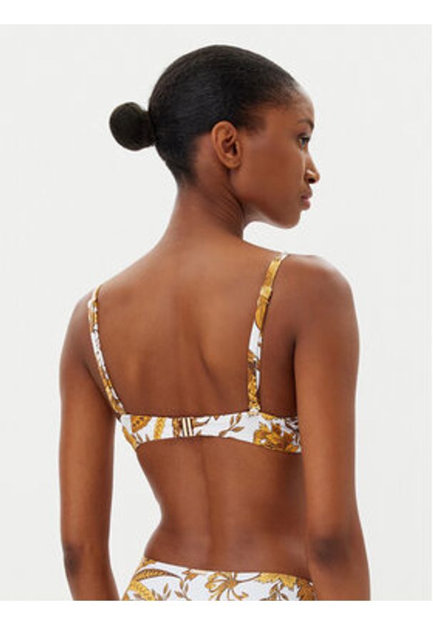 SELMARK - Selmark Góra od bikini BM217 Żółty. Kolor: żółty. Materiał: syntetyk