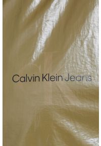 Calvin Klein Jeans płaszcz przeciwdeszczowy J20J219663.9BYY damski kolor zielony przejściowy. Okazja: na co dzień. Kolor: zielony. Styl: casual #3