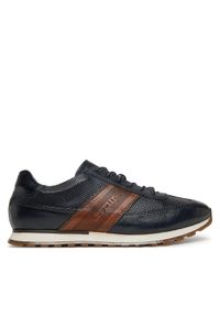 Bugatti Sneakersy 331-ARX01-4100 Granatowy. Kolor: niebieski. Materiał: skóra