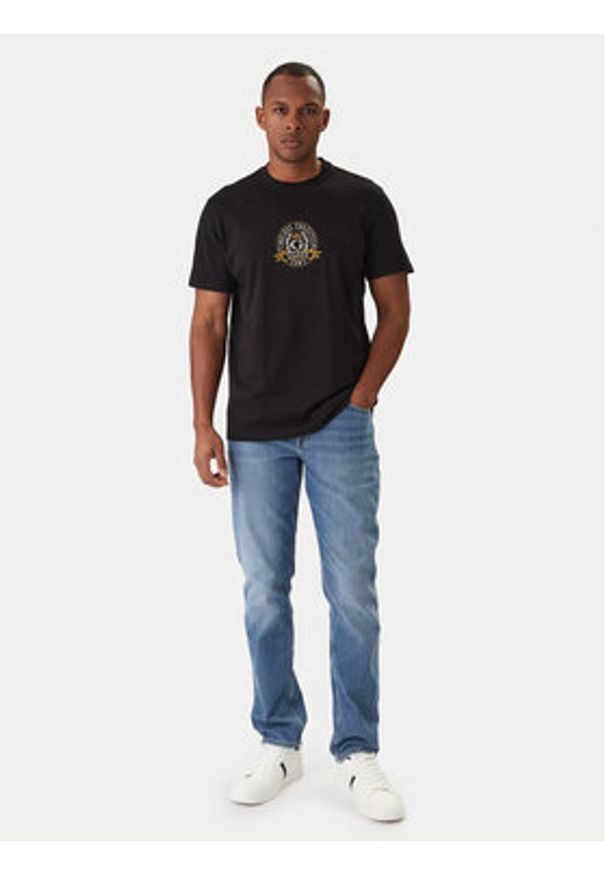 Guess T-Shirt M6RI16 I3Z14 Czarny Regular Fit. Kolor: czarny. Materiał: bawełna
