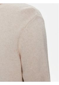 Vila Sweter Ril 14092042 Beżowy Regular Fit. Kolor: beżowy. Materiał: wiskoza #6