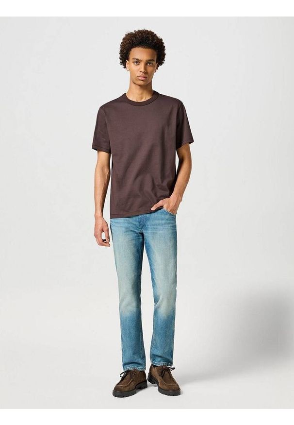 Wrangler - MESKA KOSZULKA WRANGLER SS SOLID TEE MOLE 112357357