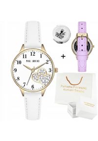 Zegarek dziecięcy Paul Lorens MILA - komunia + fioletowy pasek. Kolor: fioletowy #1