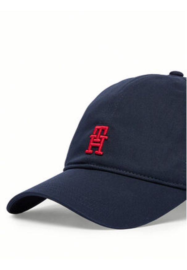 TOMMY HILFIGER - Tommy Hilfiger Czapka z daszkiem Imd Color 6 Panel AM0AM13542 Granatowy. Kolor: niebieski. Materiał: bawełna