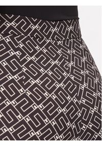 Elisabetta Franchi Spodnie materiałowe PA-006-36E3-V300 Czarny Regular Fit. Kolor: czarny. Materiał: materiał, syntetyk #4
