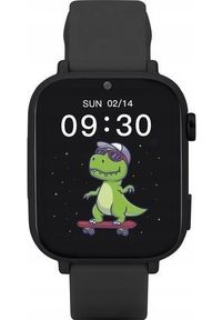 GARETT - Smartwatch Garett Kids N!ce Pro 4G Czarny (N!CE_PRO_CZAR). Rodzaj zegarka: smartwatch. Kolor: czarny