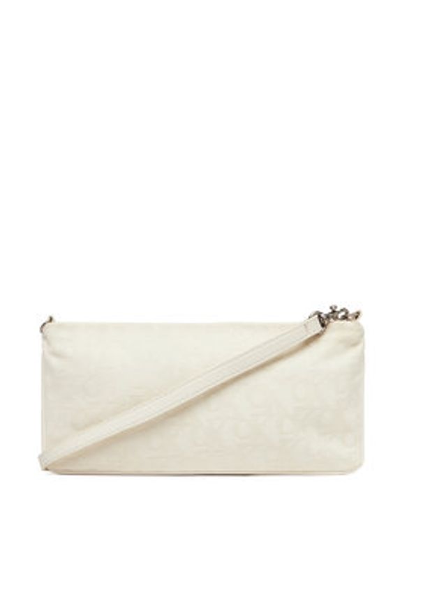 Calvin Klein Jeans Torebka Ckj Monogram Mini Bag LV04K3183G Beżowy. Kolor: beżowy