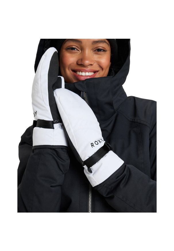 Roxy - Rękawice snowboardowe/narciarskie dla Kobiety ROXY JETTY Biały. Kolor: biały. Materiał: poliester. Sezon: zima. Sport: narciarstwo, snowboard