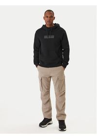 Napapijri Bluza B-Box NP0A4I7V Czarny Relaxed Fit. Kolor: czarny. Materiał: bawełna #4
