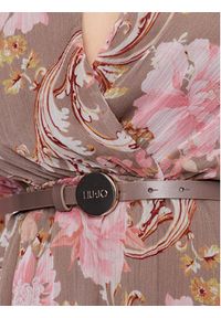 Liu Jo Sukienka koktajlowa CA3427 TS030 Beżowy Regular Fit. Kolor: beżowy. Materiał: syntetyk. Styl: wizytowy