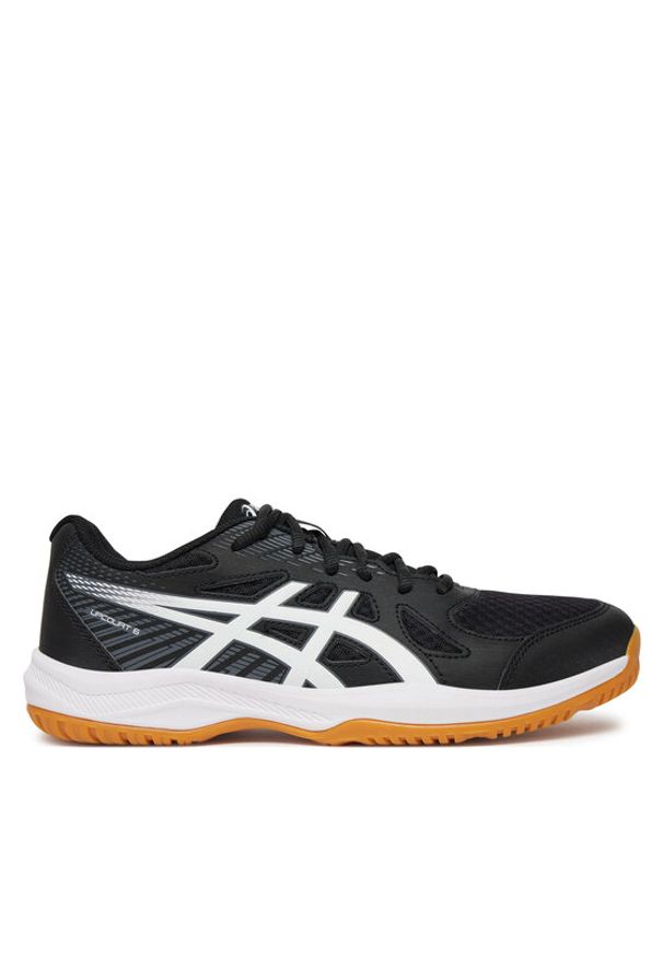 Asics Buty halowe Upcourt 6 1071A104 Czarny. Kolor: czarny. Materiał: materiał