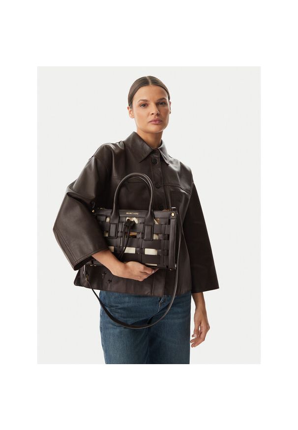 Torebka Marciano Guess. Kolor: brązowy